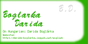 boglarka darida business card